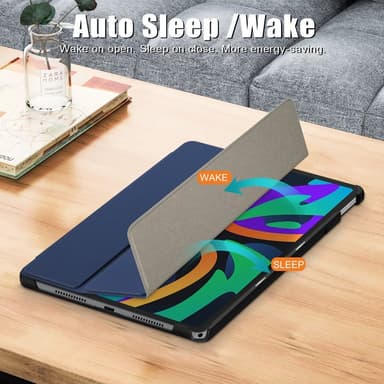 SKALO Lenovo Tab M11 Trifold Suojakotelo - Tummansininen