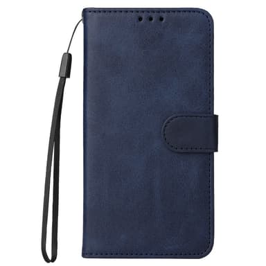 SKALO Xiaomi 14 5G PU-nahkainen Lompakkokotelo - Sininen