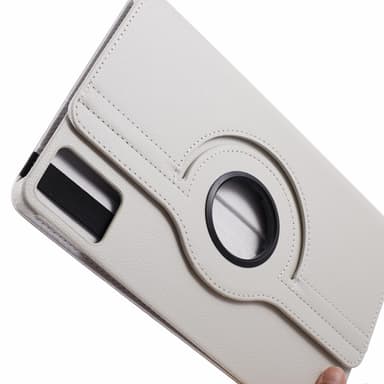 SKALO Lenovo Tab M11 360 Litchi Suojakotelo - Valkoinen