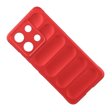 SKALO Xiaomi Redmi Note 13 4G Rugged Bumpers TPU-suojakuori - Punainen