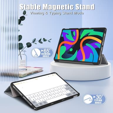 SKALO Lenovo Tab M11 Trifold Suojakotelo - Harmaa