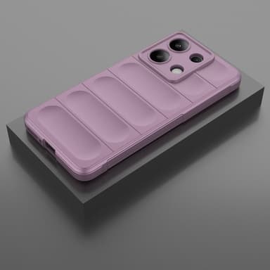 SKALO Xiaomi Redmi Note 13 4G Rugged Bumpers TPU-suojakuori - Violetti