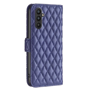 SKALO Samsung A25 5G BINFEN COLOR Tikattu Lompakko - Sininen