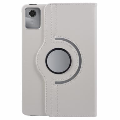 SKALO Lenovo Tab M11 360 Litchi Suojakotelo - Valkoinen