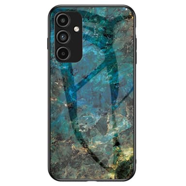 SKALO Samsung A15 4G Marmori karkaistu lasi TPU-suojakuori - #4