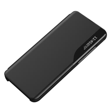 SKALO Xiaomi Redmi Note 13 5G Clear View Window Case - Musta