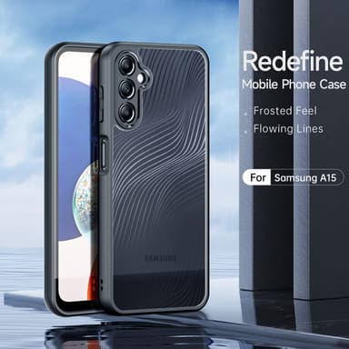 DUX DUCIS Samsung A15 4G Aimo Series Suojakuori - Musta