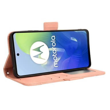 SKALO Motorola Moto G04 6-lokeroa Lompakkokotelo - Pinkki
