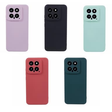 SKALO Xiaomi 14 5G Ultraohut TPU-kuori - Turkoosi