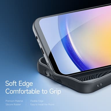DUX DUCIS Samsung A25 5G Aimo Series Suojakuori - Musta