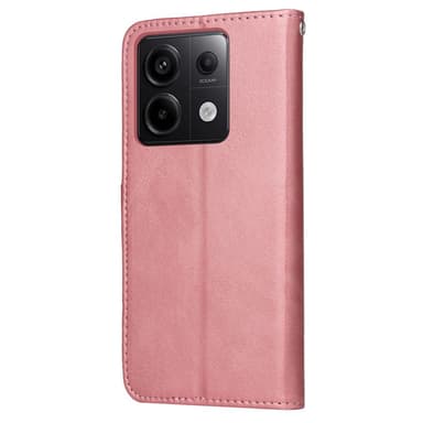 SKALO Xiaomi Redmi Note 13 Pro 5G PU-nahkainen Lompakkokotelo - Pinkki