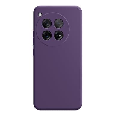 SKALO OnePlus 12 5G Ultraohut TPU-kuori - Tumman violetti