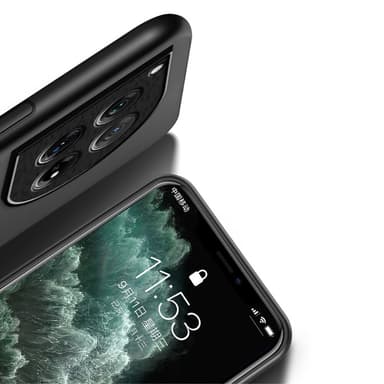 SKALO OnePlus 12 5G Hybridi TPU suojakuori - Musta