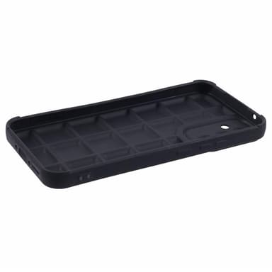 SKALO Samsung A15 5G Puffer Bumper TPU-suojakuori - Musta