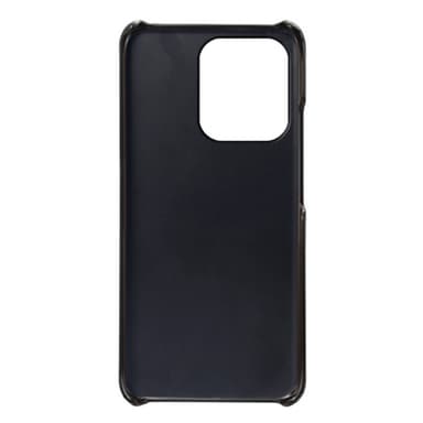 SKALO Xiaomi Redmi Note 13 4G PU-nahkainen Korttikotelo - Musta