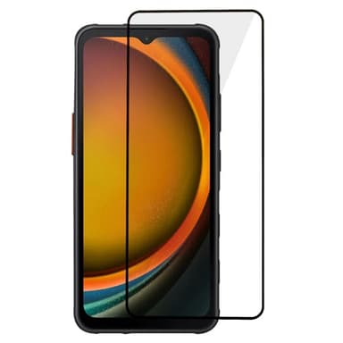SKALO Samsung Xcover 7 5G Koko Näytön Panssarilasi - Musta