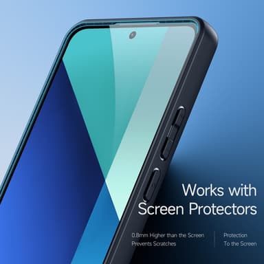 DUX DUCIS Xiaomi Redmi Note 13 4G Aimo Series Suojakuori - Musta
