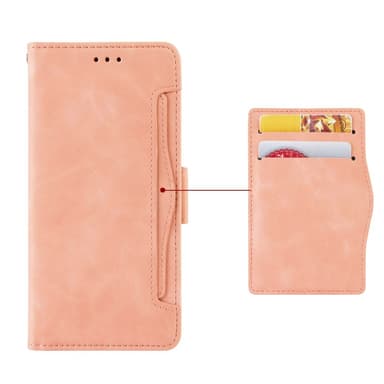 SKALO Xiaomi 14 5G 6-lokeroa Lompakkokotelo - Pinkki