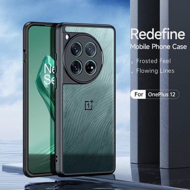 DUX DUCIS OnePlus 12 5G Aimo Series Suojakuori - Musta