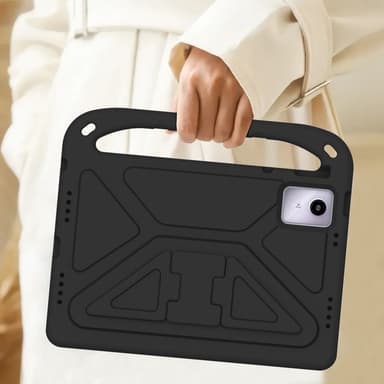 SKALO Lenovo Tab M11 Lapsikuori kahvalla ja jalustalla - Musta