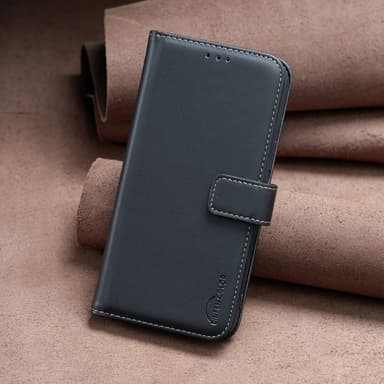OnePlus 12 5G BINFEN COLOR Kohokuvioitu Lompakkokotelo - Musta