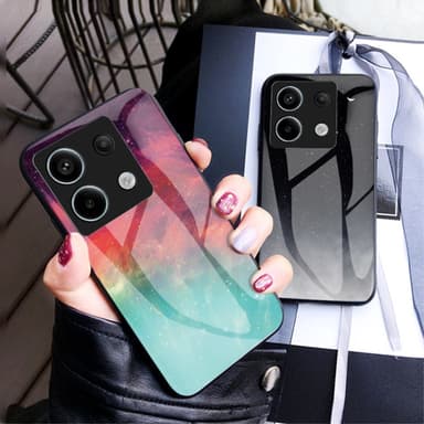 SKALO Xiaomi Redmi Note 13 Pro 5G Sky karkaistu lasi TPU-suojakuori - #2