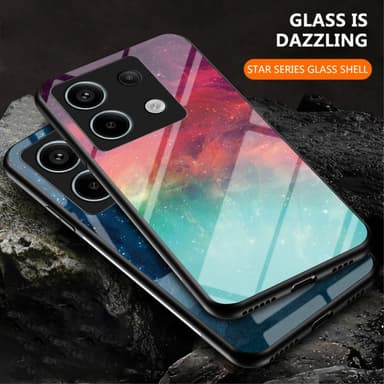 SKALO Xiaomi Redmi Note 13 Pro 5G Sky karkaistu lasi TPU-suojakuori - #2