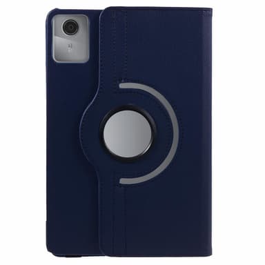SKALO Lenovo Tab M11 360 Litchi Suojakotelo - Tummansininen