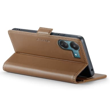 CaseMe Xiaomi Redmi 13C 4G Lompakkokotelo - Ruskea
