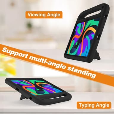 SKALO Lenovo Tab M11 Lapsikuori kahvalla ja jalustalla - Musta
