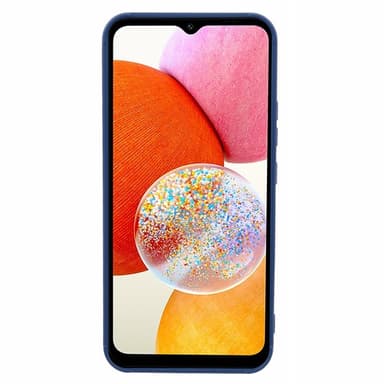 SKALO Samsung A15 5G Puffer Bumper TPU-suojakuori - Tummansininen