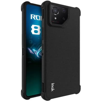 IMAK Asus ROG Phone 8 Pro 5G Erittäin vahva TPU-kuori - Musta