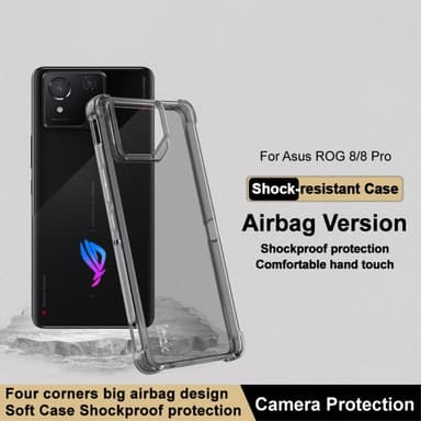 IMAK Asus ROG Phone 8 Pro 5G Erittäin vahva TPU-kuori