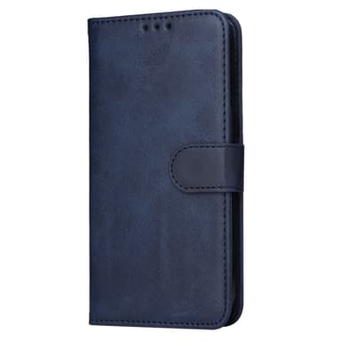 SKALO Xiaomi Redmi Note 13 4G PU-nahkainen Lompakkokotelo - Sininen