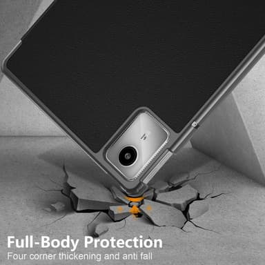 SKALO Lenovo Tab M11 Trifold Suojakotelo - Musta