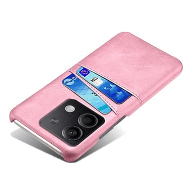 SKALO Xiaomi Redmi Note 13 5G PU-nahkainen Suojakuori Lompakolla - Ruusukulta