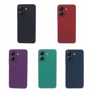 SKALO Xiaomi Redmi 13C 4G Ultraohut TPU-kuori - Punainen