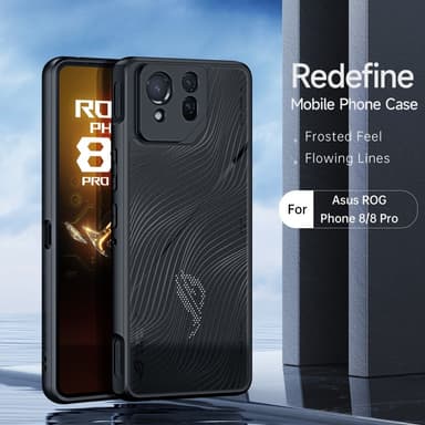 DUX DUCIS Asus ROG Phone 8 Pro 5G Aimo Series Suojakuori - Musta