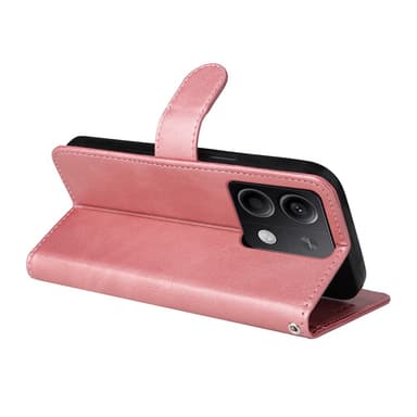 SKALO Xiaomi Redmi Note 13 Pro 5G PU-nahkainen Lompakkokotelo - Pinkki
