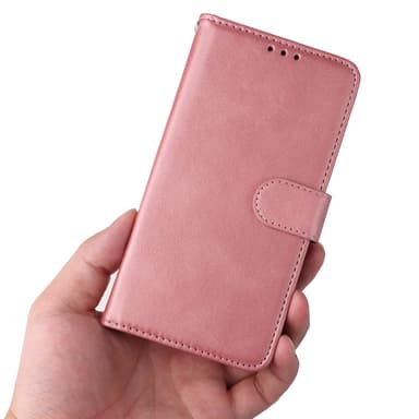 SKALO Samsung A25 5G PU-nahkainen Lompakkokotelo - Pinkki