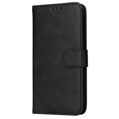 SKALO OnePlus 12 5G PU-nahkainen Lompakkokotelo - Musta