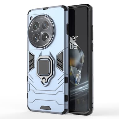 SKALO OnePlus 12 5G Armor Hybridi metallirengas kuori - Sininen