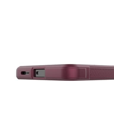 SKALO Xiaomi Redmi Note 13 Pro 5G Puffer Bumper TPU-suojakuori - Viininpunainen