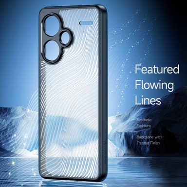 DUX DUCIS Xiaomi Redmi Note 13 Pro+ Aimo Series Suojakuori - Musta