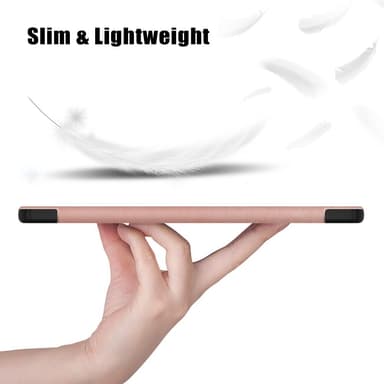 SKALO Lenovo Tab M11 Trifold Suojakotelo - Ruusukulta