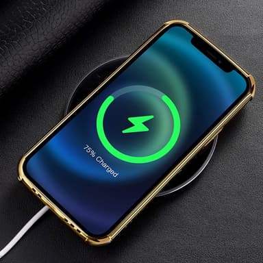 SKALO Xiaomi Redmi Note 13 Pro 5G Krokotiili Kultainen Reuna Kuori - Musta