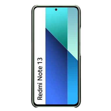 SKALO Xiaomi Redmi Note 13 4G PU-nahkainen Korttikotelo - Musta