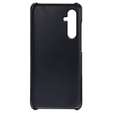 SKALO Samsung A15 5G PU-nahkainen Suojakuori Lompakolla - Musta