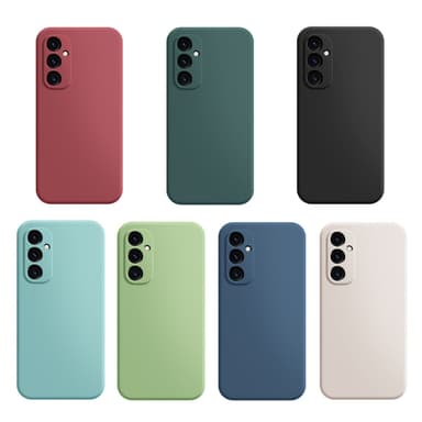 SKALO Samsung A15 4G Ultraohut TPU-kuori - Beige