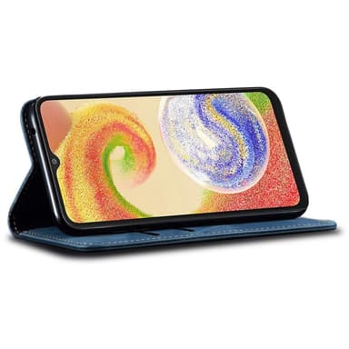SKALO Samsung A25 5G Jeans Lompakkokotelo - Sininen